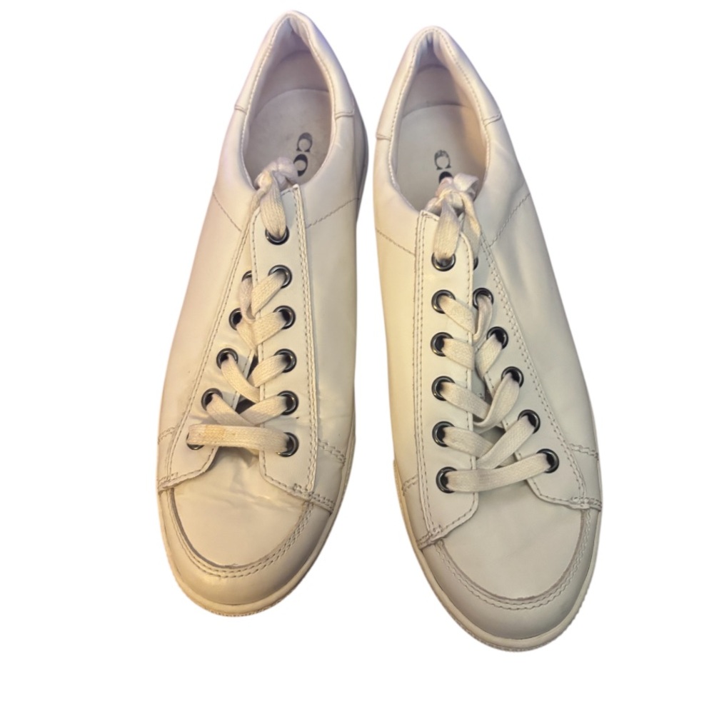Coach Certified Authentic Porter Leather  Casual Sneakers Size 8 G3781